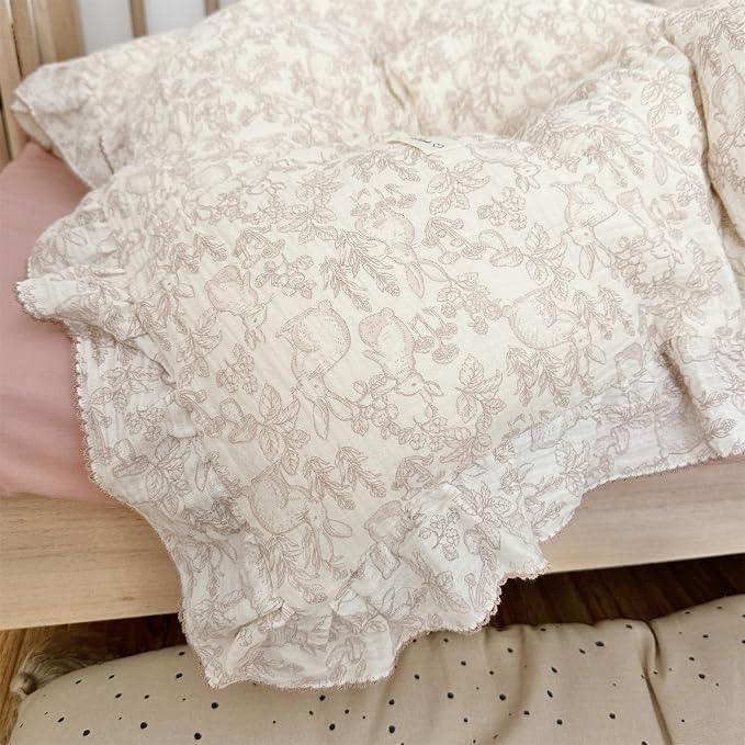 AOJIM Cute Muslin Kids Pillowcase - Image 6