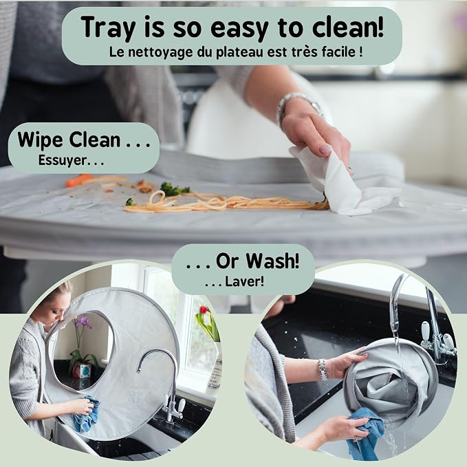 Tidy Tot- Baby Bib & Tray Kit - Image 4