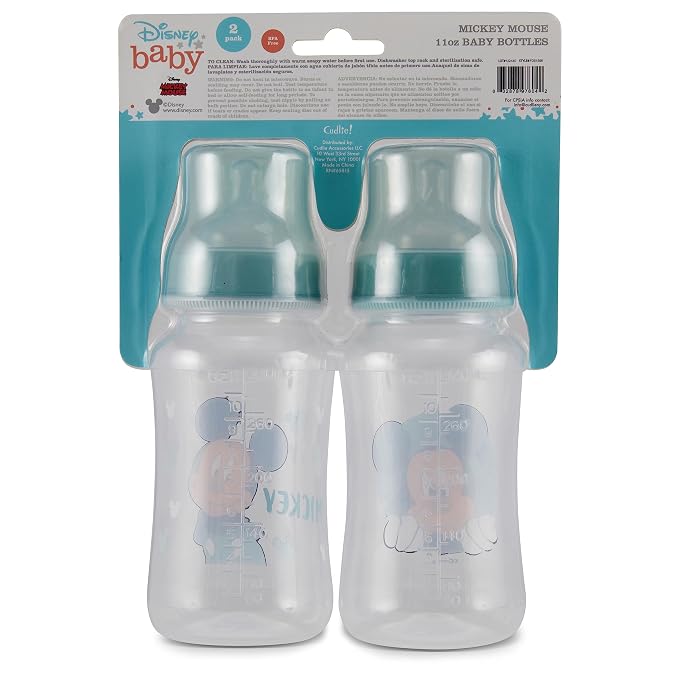 Disney Mickey Mouse Baby Bottles 11 oz - Image 9