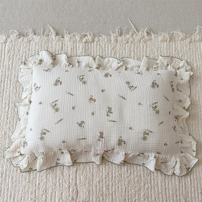 BuLuTu Muslin Toddler Pillowcase - Image 4