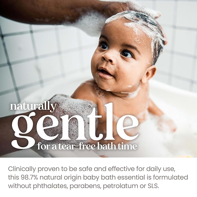 Burt's Bees Baby Sensitive Shampoo and Wash, Fragrance Free, Tear Free - Image 4