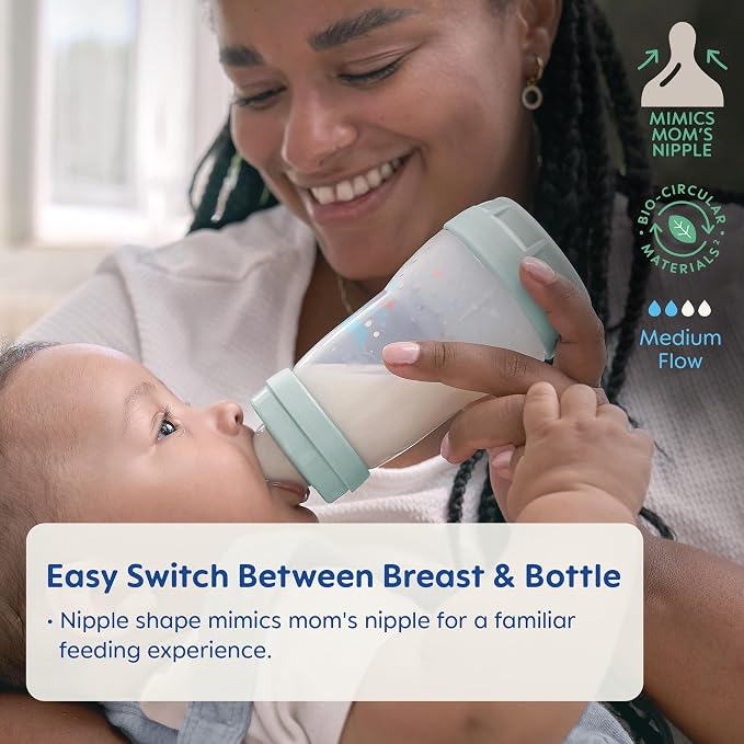 MAM 9oz Easy Start Anti-Colic Baby Bottles, Medium Flow - Image 4