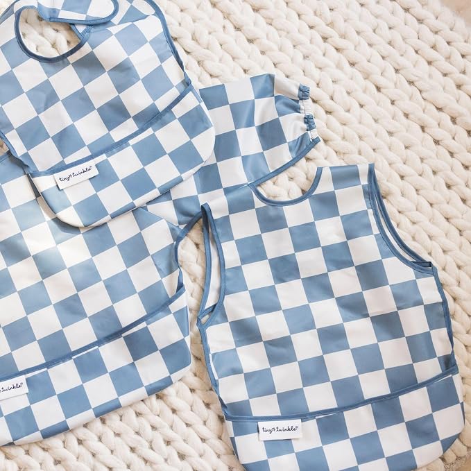 Tiny Twinkle Long Sleeve Bib for Babies & Toddlers – Waterproof Smock Bib for - Image 5