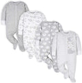 Gerber Baby Boys 4 Pack Sleep 'N Play Footie by Gerber