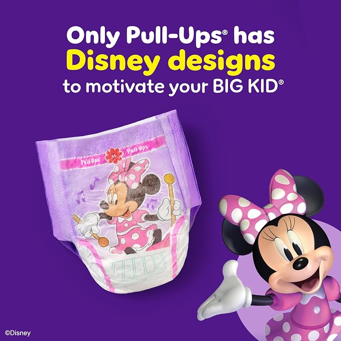 Pull-Ups Girls' Potty Training Pants, Size 5T-6T Training Underwear - Image 10