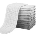 Yoofoss Muslin Burp Cloths for Baby 10 Pack 100% Cotton Baby Washcloths for by YOOFOSS