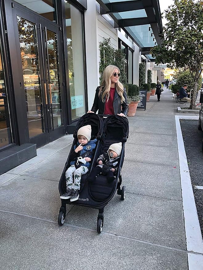 Baby Jogger City Tour 2 Double Stroller Compact & Sleek Twin Design - Image 9