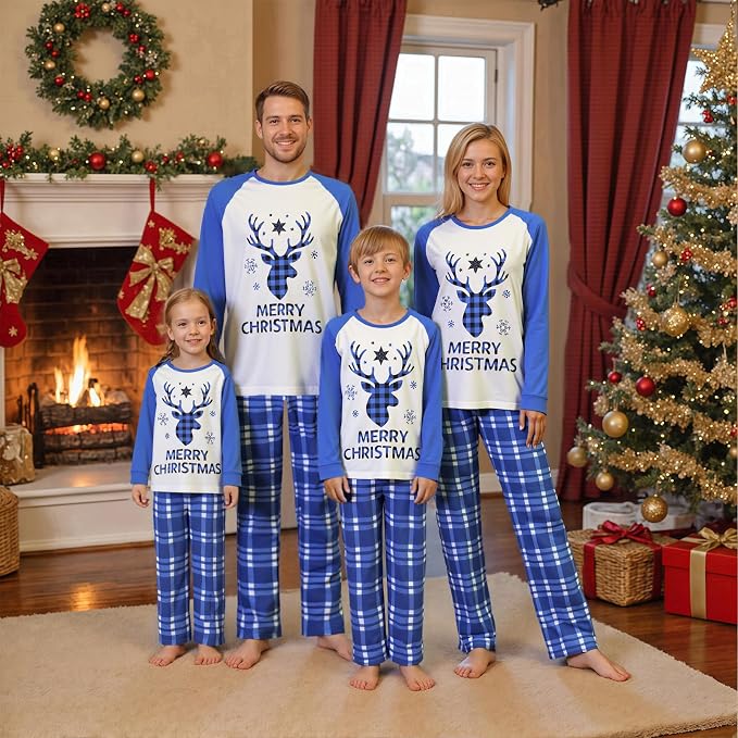 Awoscut Family Christmas Pajamas Matching Pajamas - Image 4