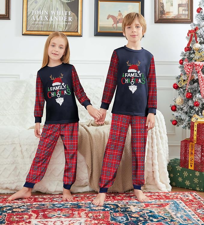 Awoscut Family Christmas Pajamas Matching Pajamas - Image 5