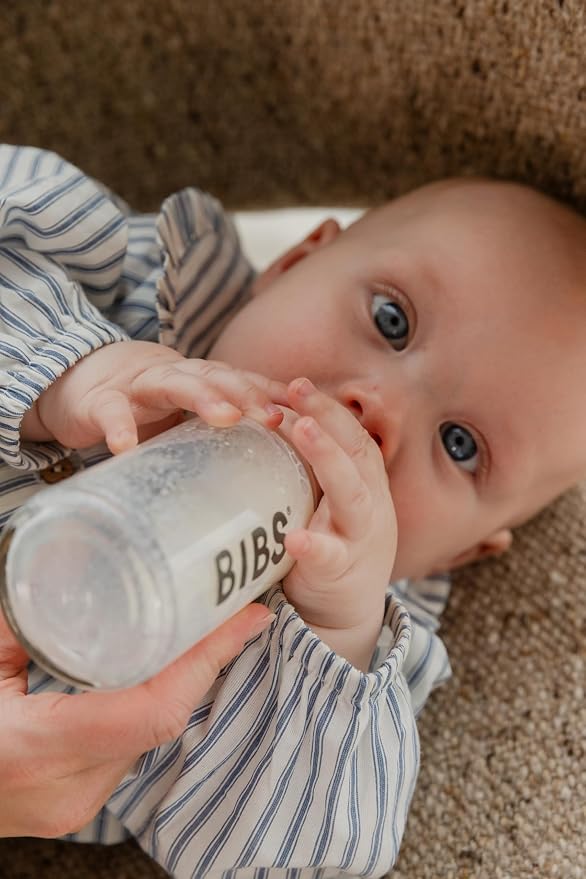 BIBS Baby Bottle 9 oz / 270 ml Natural Rubber Latex Nipple - Image 6