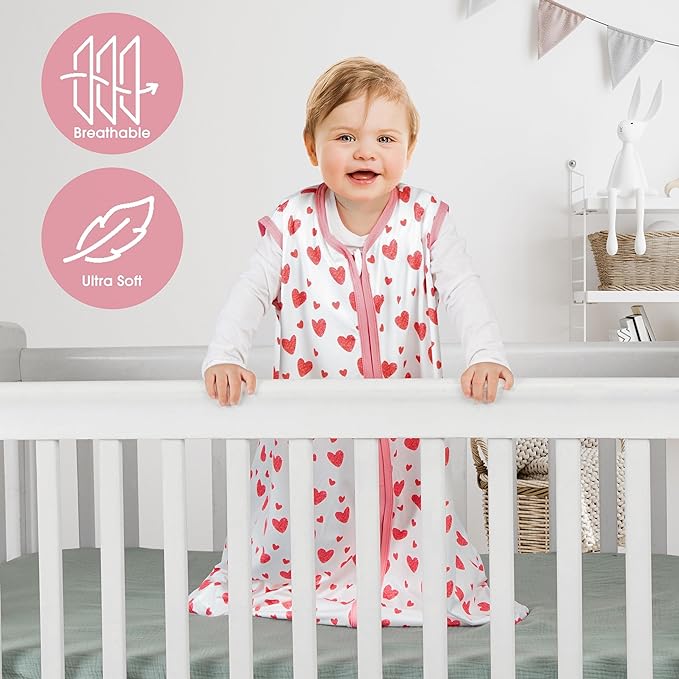 3 Pack Baby Sleep Sack 18-24 Months 100% Rayon Cotton Baby Sleeping Bag 2-Way - Image 4