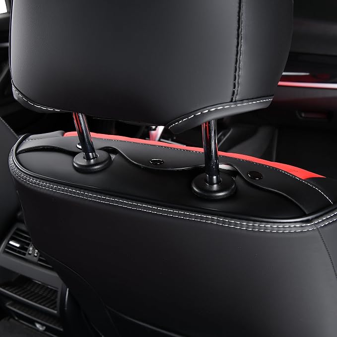FLORICH Leather Seat Covers, Seat Covers Full Set, Car Seat Protectors 5 Seats - Image 7