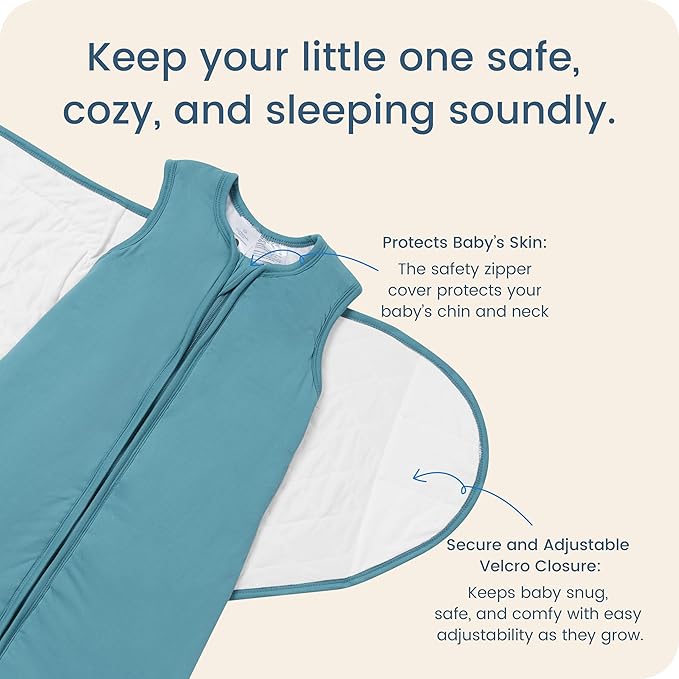 Newborns Swaddle Sleep Sack 0–3 Months, 1.0 TOG Baby Blanket - Image 3