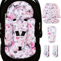 Infant Car Seat Insert, Enlarged Head Support by BOMOLOUR