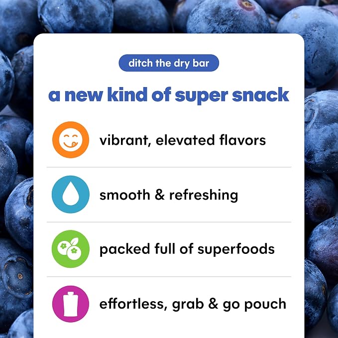 Noka Superfood Smoothie Pouches 4 Pack, - Image 3