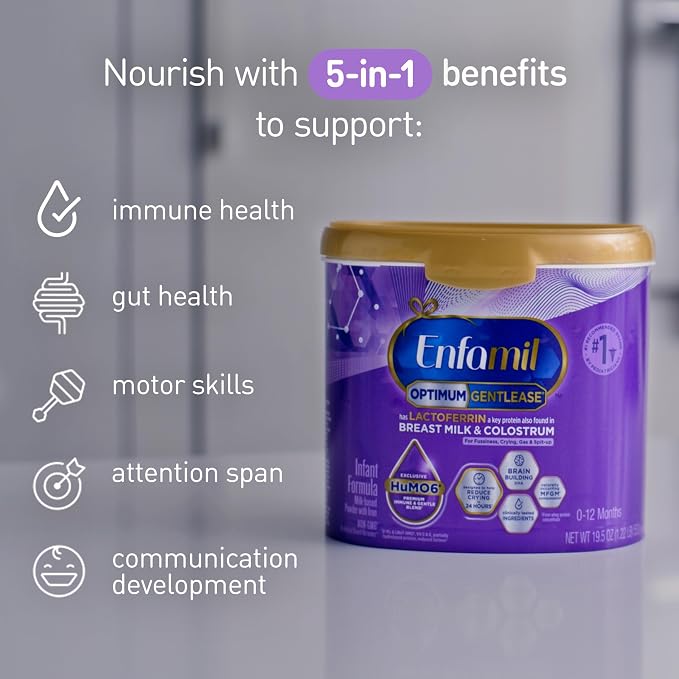 Enfamil Optimum Gentlease, Our Closest Formula to Breast Milk, - Image 6
