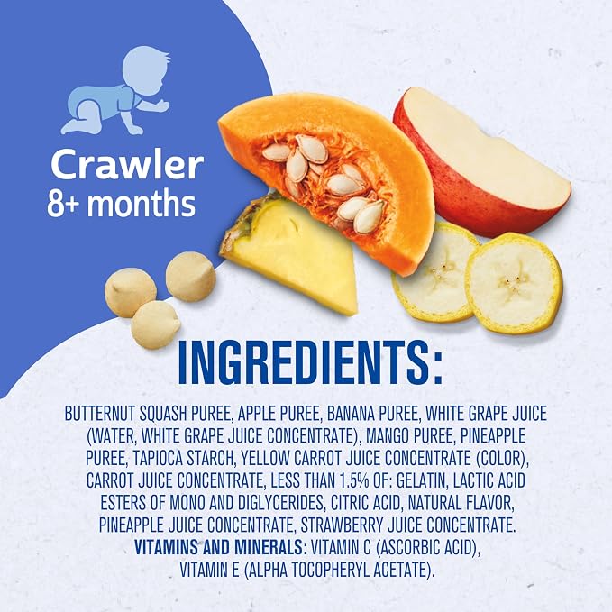 Gerber Stage 3 Baby Snacks, Truly Tropical Blend, Fruit & Veggie Melts - Image 10