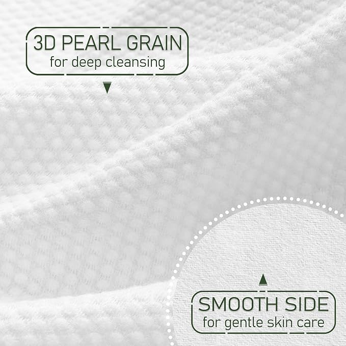 Bamboo Viscose Disposable Face Towel Biodegradable Large Dry Face Wipes 60 - Image 4