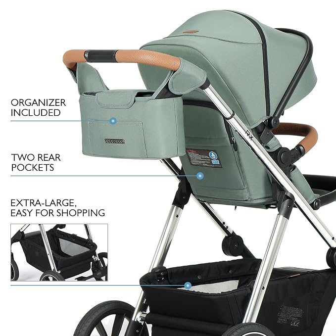 Beberoad Love RX 3-in-1 Baby Stroller - Image 6