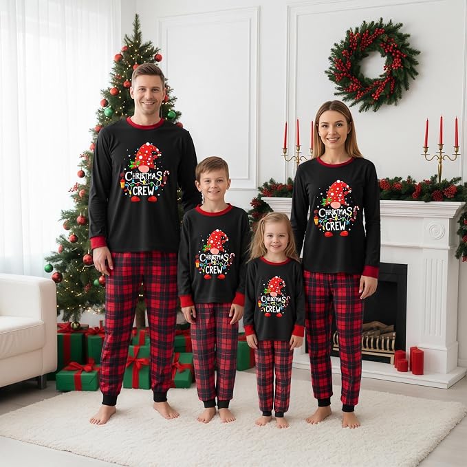 Awoscut Family Christmas Pajamas Matching Pajamas - Image 2