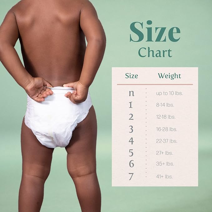 Earth & Eden Sensitive | Eco-Conscious & Hypoallergenic Diapers | Size 2 | 204 - Image 2