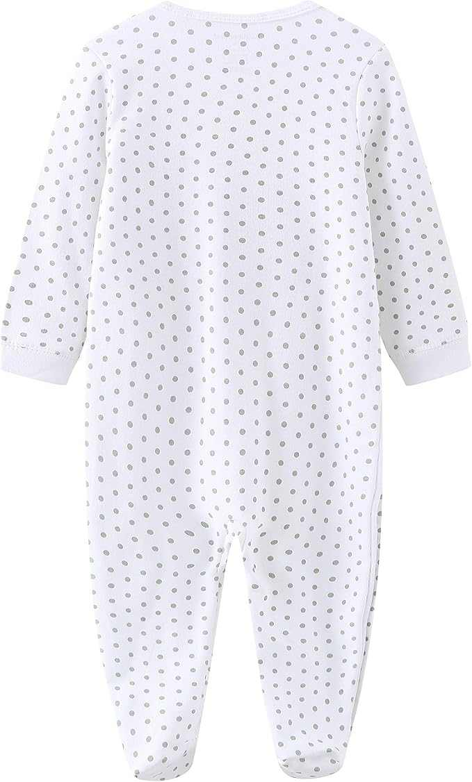 Kiddiezoom Baby and Toddler Boys'Snug Fit Footed One-Piece Romper Jumpsuit - Image 3