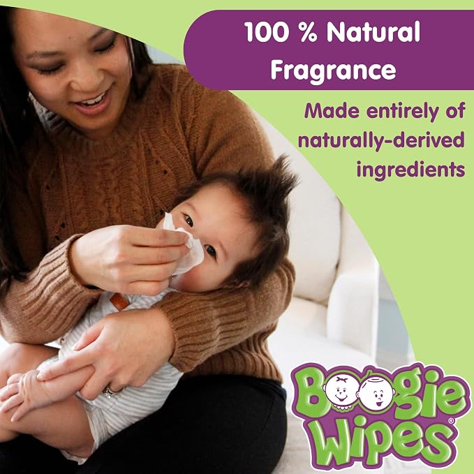 Saline Nose Wipes by Boogie, for Baby & Kids, Hand & Body, Made - Image 5