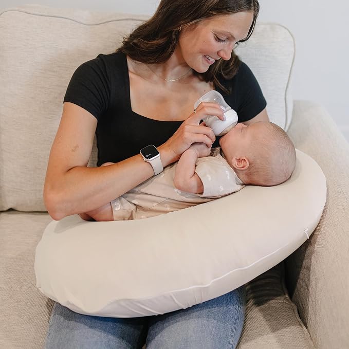 Konssy 2 Pack Nursing Pillow Covers, Stretchy and Soft Nursing Cover - Image 6