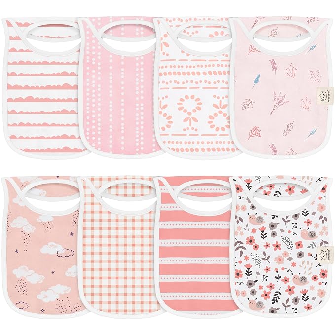 8-Pack Baby Bibs for Boys, Girls by KeaBabies