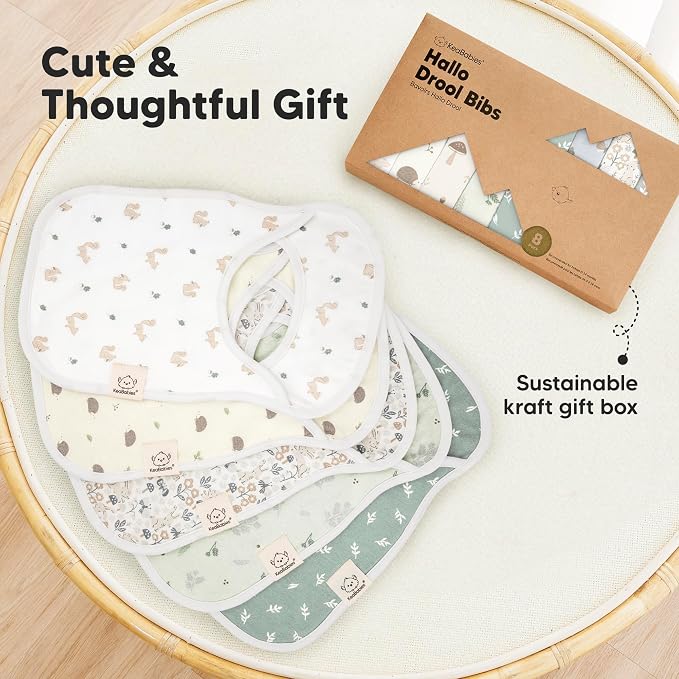 8-Pack Baby Bibs for Boys, Girls - Image 9