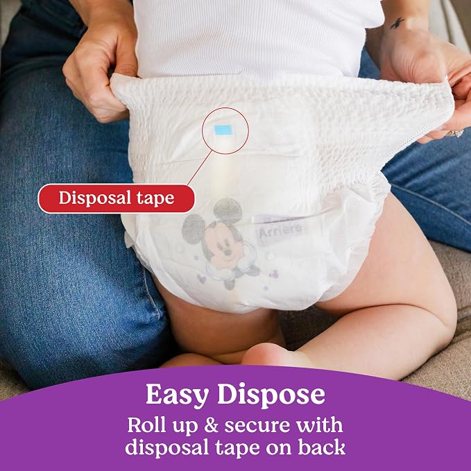 Huggies Size 7 Baby Diapers, Little Movers HuggFit 360° Baby Diapers - Image 6