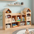 Vabches Kids Bookcase and Toy Storage Organizer, Children Bookshelf, Castle by Vabches
