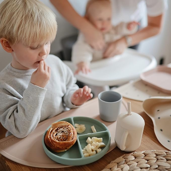 mushie Silicone Suction Plate | BPA-Free Non-Slip Design - Image 4