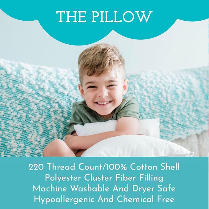 Little Sleepy Head Toddler Pillow - Image 4