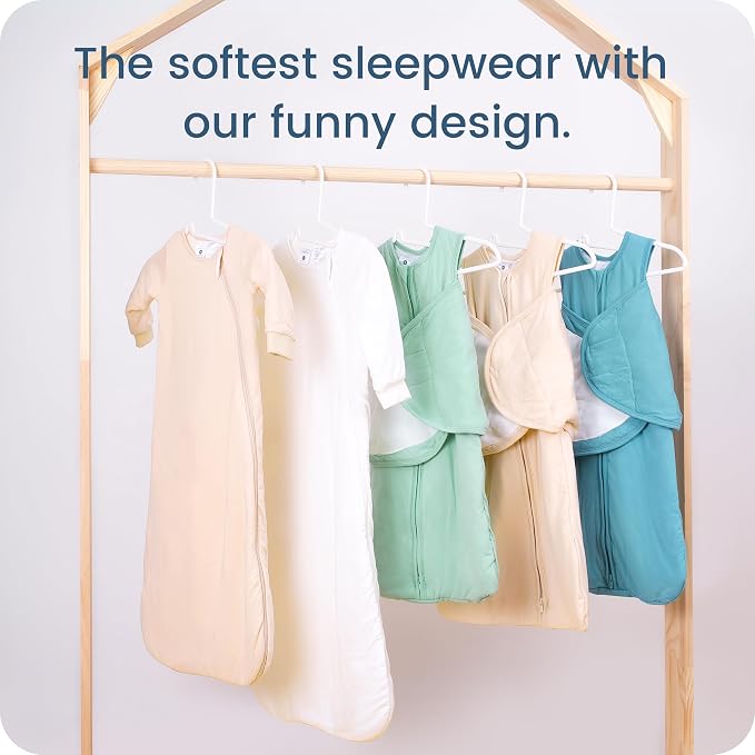 Newborns Swaddle Sleep Sack 0–3 Months, 1.0 TOG Baby Blanket - Image 6
