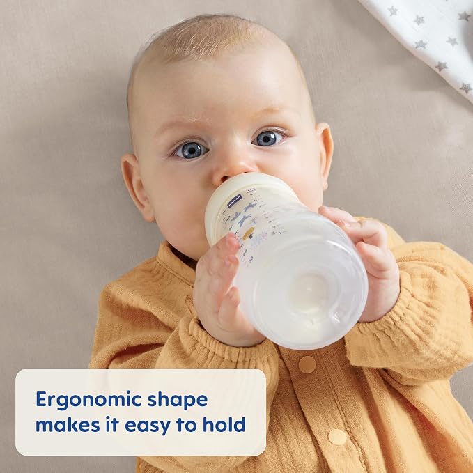 MAM Easy Active Baby Bottles 11oz, Fast Flow Skinsoft Silicone Nipple - Image 3