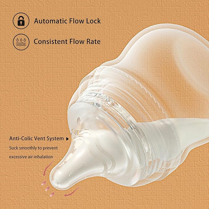 Silicone Bottle Nipple, Anti Colic Nipples - Image 3