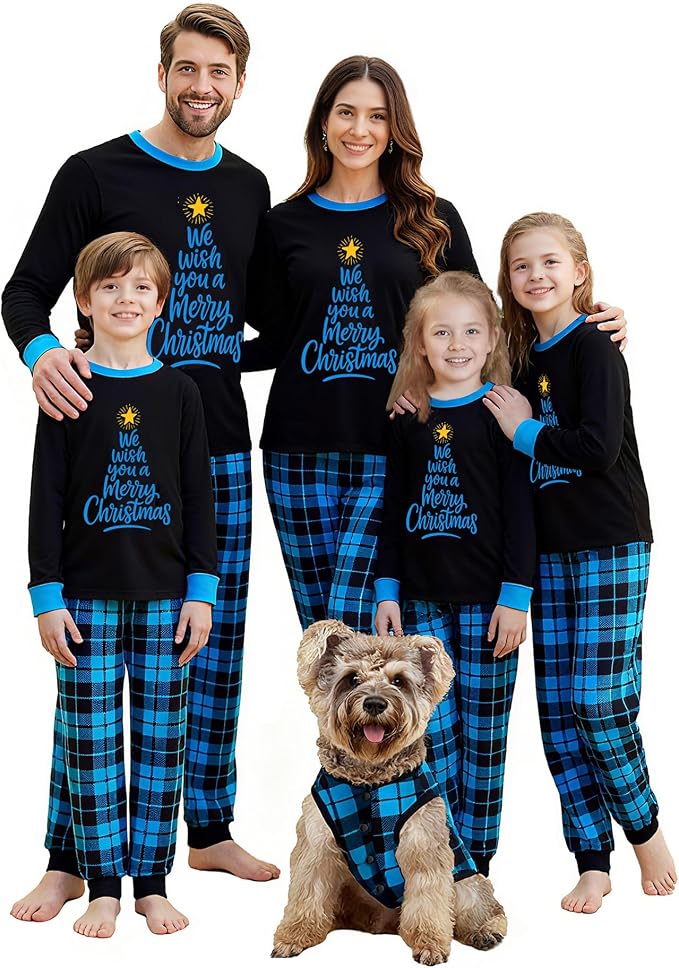 Awoscut Family Christmas Pajamas Matching Pajamas by Awoscut