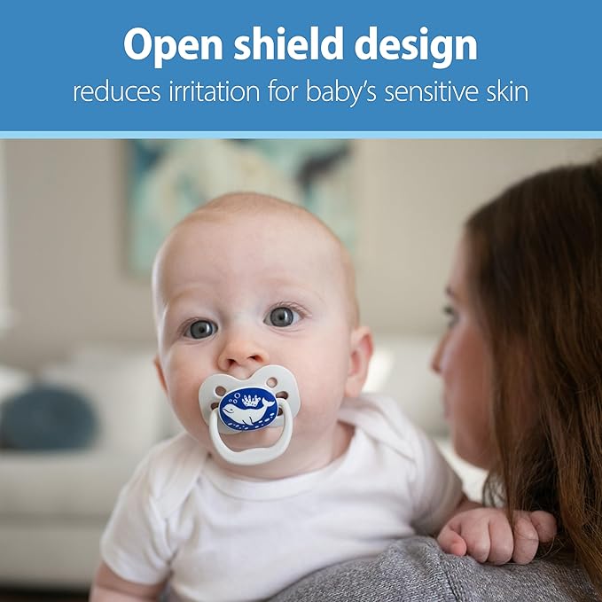 Dr. Brown's Advantage Baby Pacifiers, 0-6 Month, Glow-in-The-Dark, 0-6 Month - Image 5