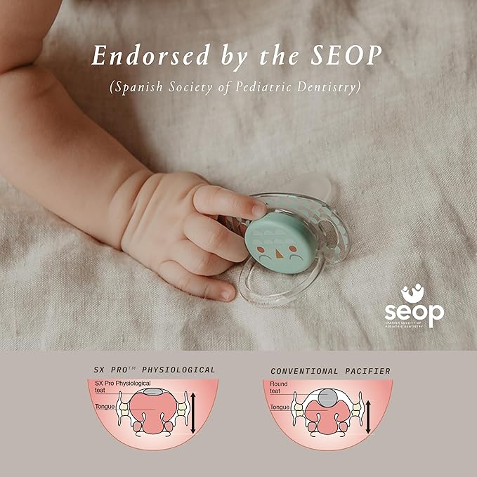 Suavinex Bonhomia SX PRO Physiological Pacifier, Supports Breastfeeding Babies - Image 5