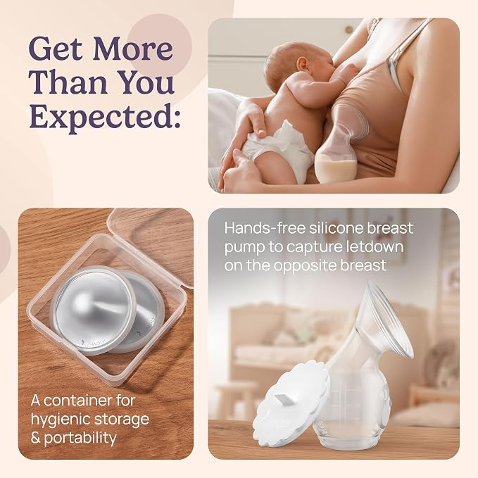 Silver Nipple Covers Breastfeeding: Pure 999 Silver Nipple Shield | Silver - Image 4