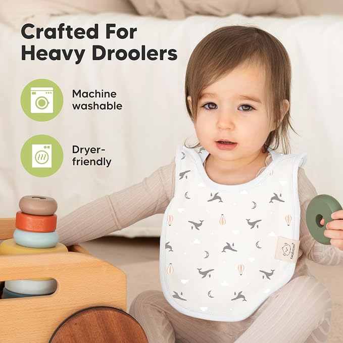 8-Pack Baby Bibs for Boys, Girls - Image 6