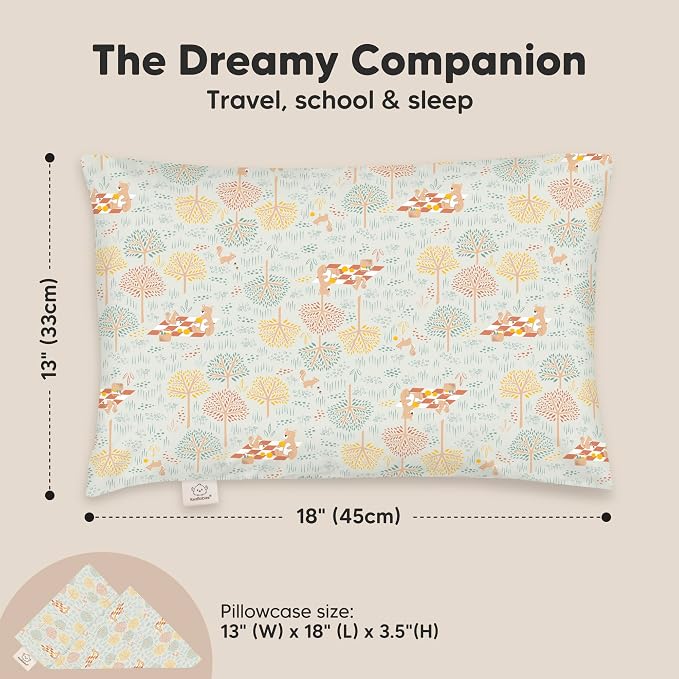 Toddler Pillow with Pillowcase - Image 3