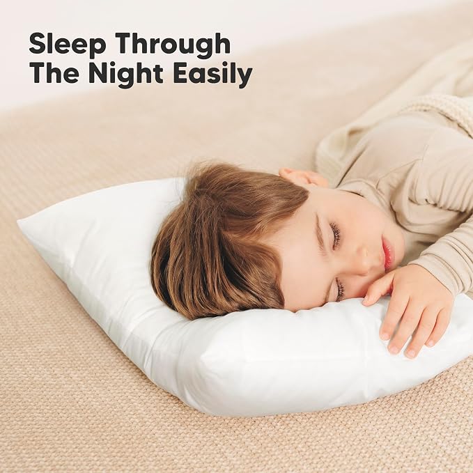 KeaBabies 2-Pack Toddler Pillow 14x20 - Image 7