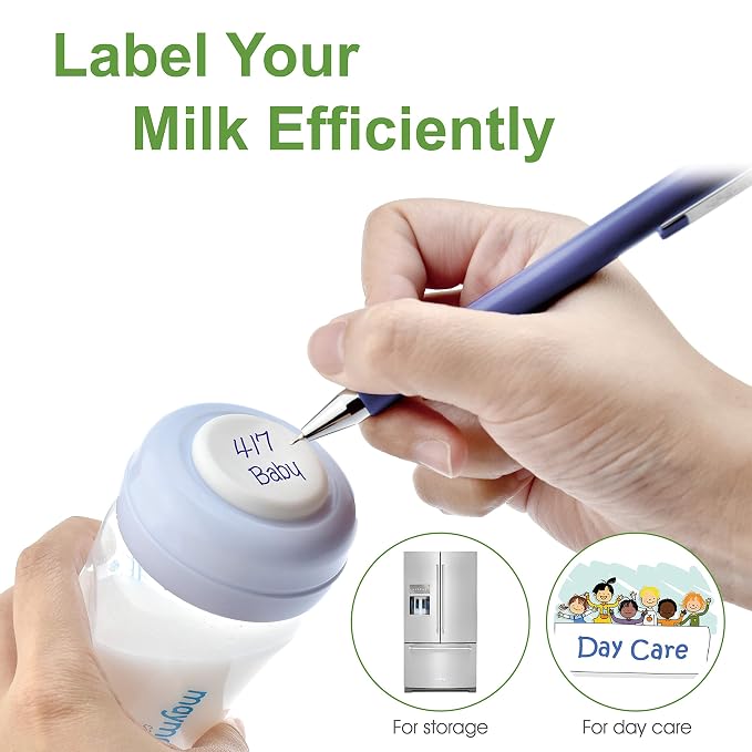 Maymom Wide Neck Breastmilk Collection and Storage Bottle 9oz; Remarkable - Image 4