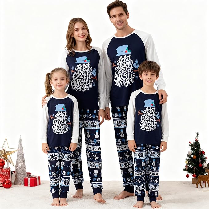Awoscut Family Christmas Pajamas Matching Pajamas - Image 4