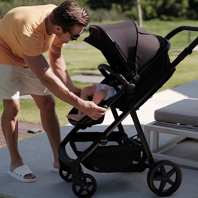 Mompush Baby Stroller, Convertible 2-in-1 - Image 9