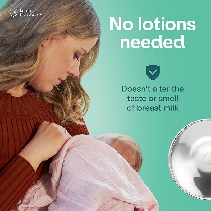 Koala Babycare The Original Nursing Cups 100% Silver – Nipple Shields - Image 4