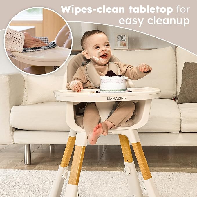 MAMAZING 8-in-1 High Chair, Infant and Toddler High Chair - Image 5
