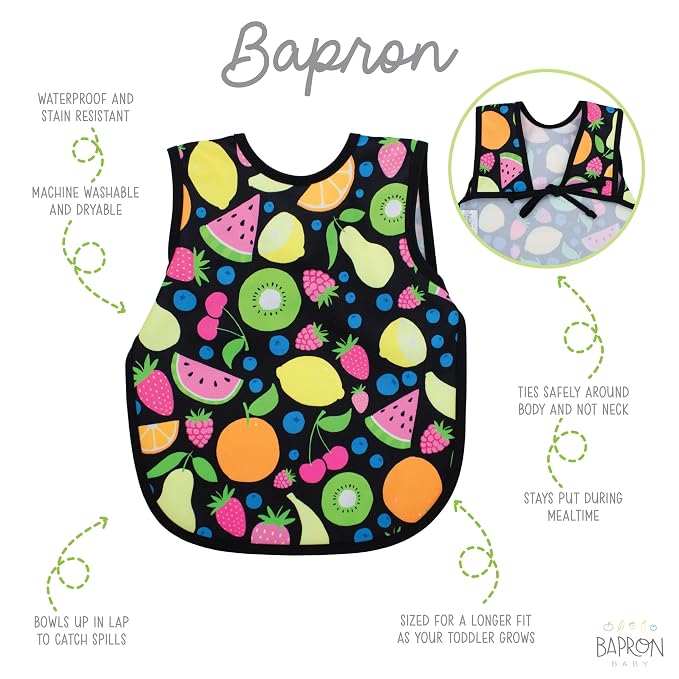 BapronBaby Neon Fruit Monster Bapron - Image 2